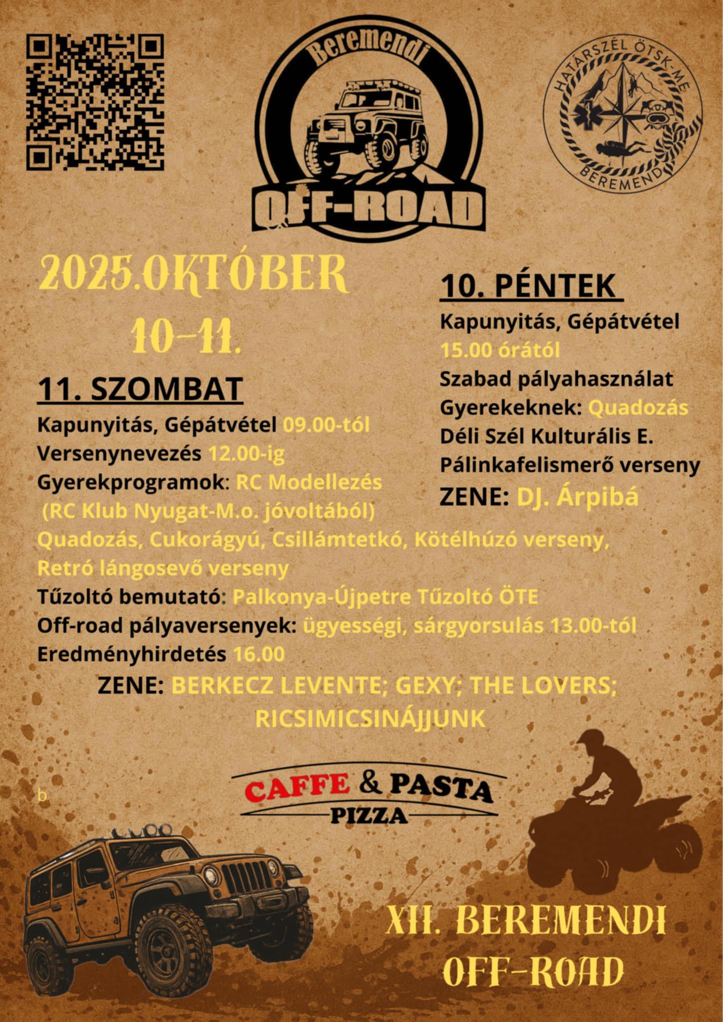 Beremendi Off Road programok - 2025.10.10-11.