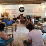 Székkötő műhely Szaporcán, a Cifraházban - 2025.06