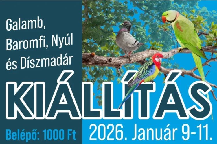 III. Galamb, Baromfi, Nyúl és Díszmadár Kiállítás Harkány