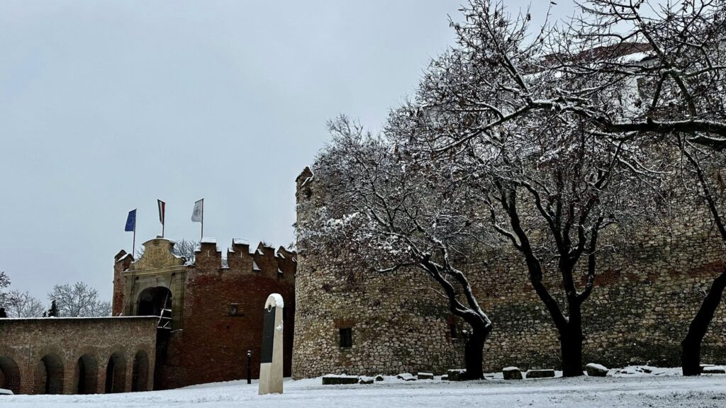 Havazás Baranyában - 2026.01.03. - Siklósi vár