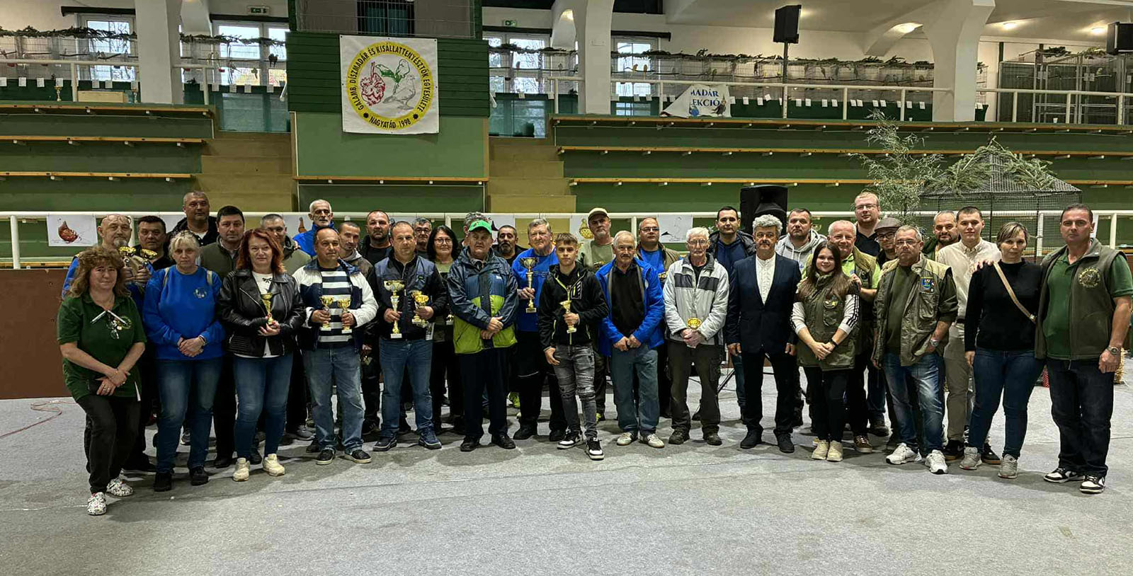 Harkányi Kisállat börze résztvevői 2025-ben.