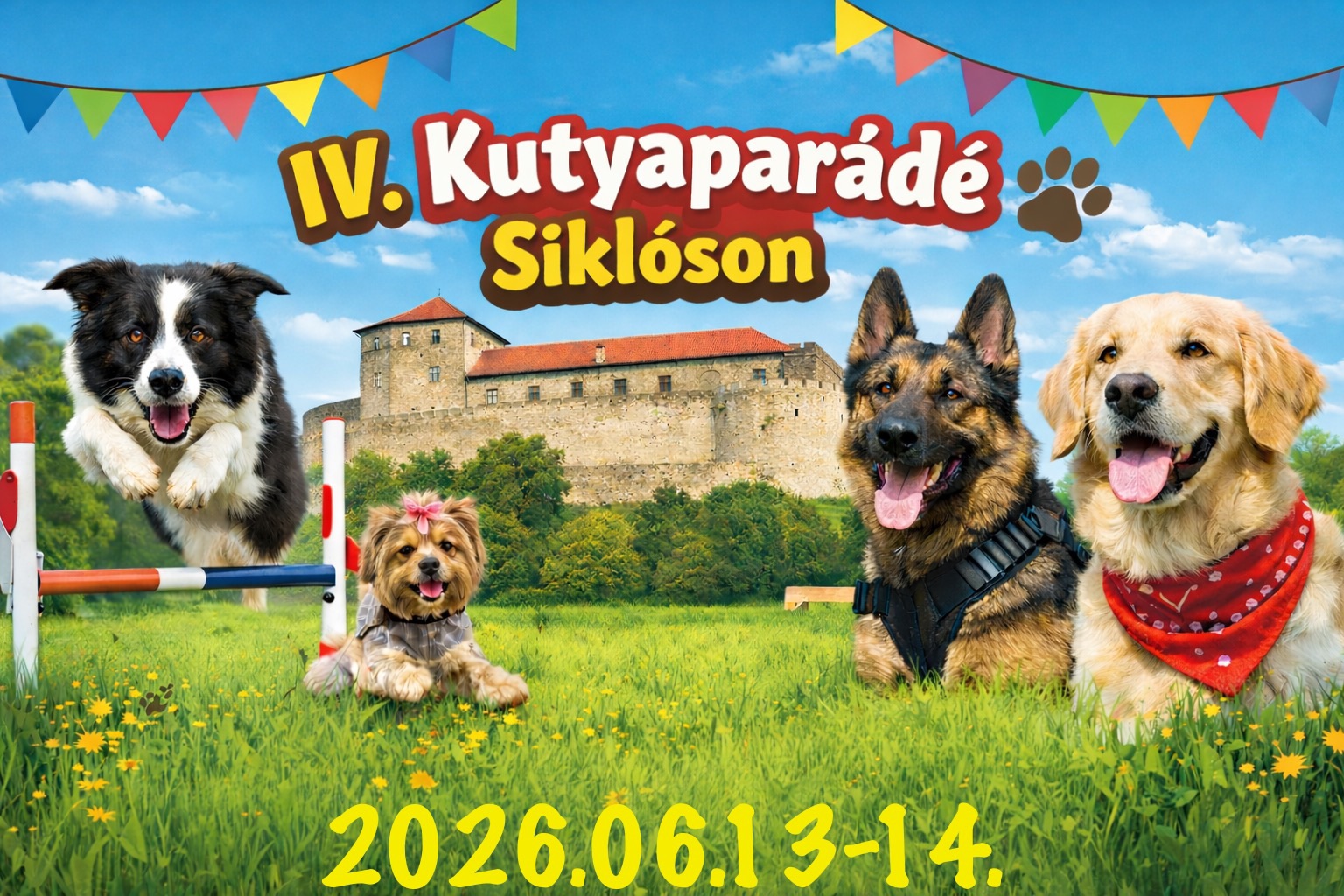 Kutyaparádé Siklóson, 2026.06.13 - 14.