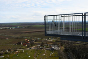 Nagyharsányi Szoborpark, kilátó, 2026.02.