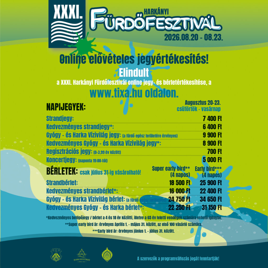 XXXI. Harkányi Fürdőfesztivál