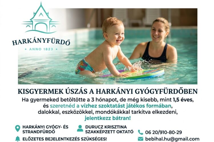 Kisgyermekes Úszás Harkányban