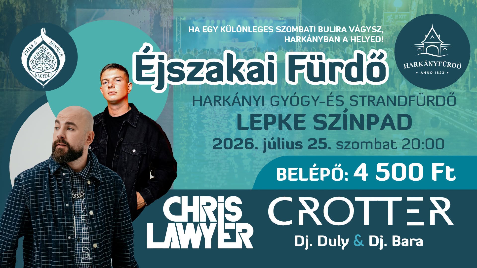 Éjszakai Fürdő Harkányban