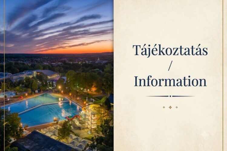 Harkányi Gyógyfürdő Tájékoztatás