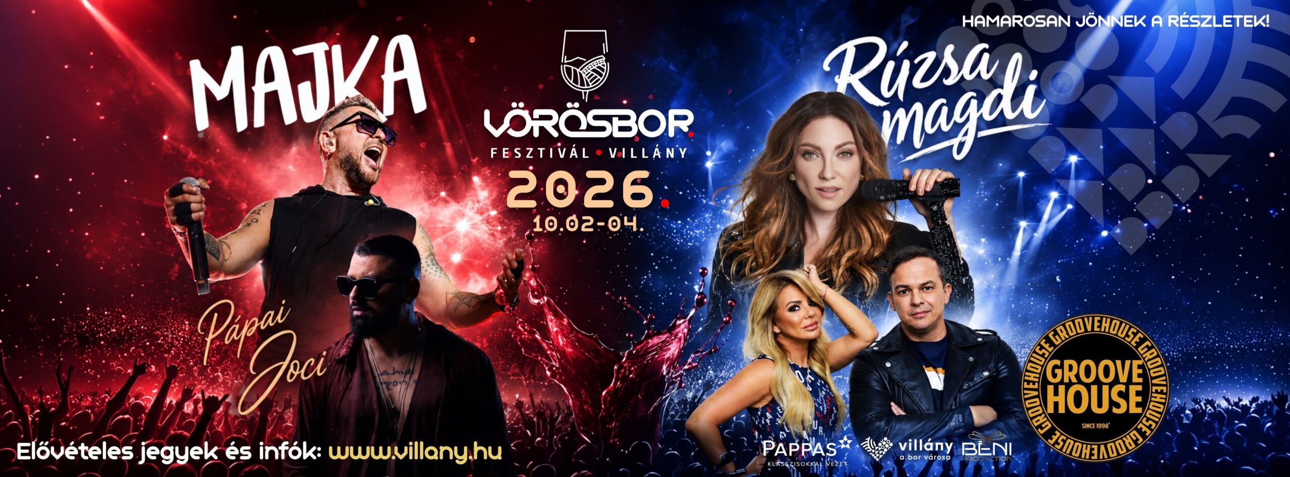 Villányi Vörösbor Fesztivál - 2026