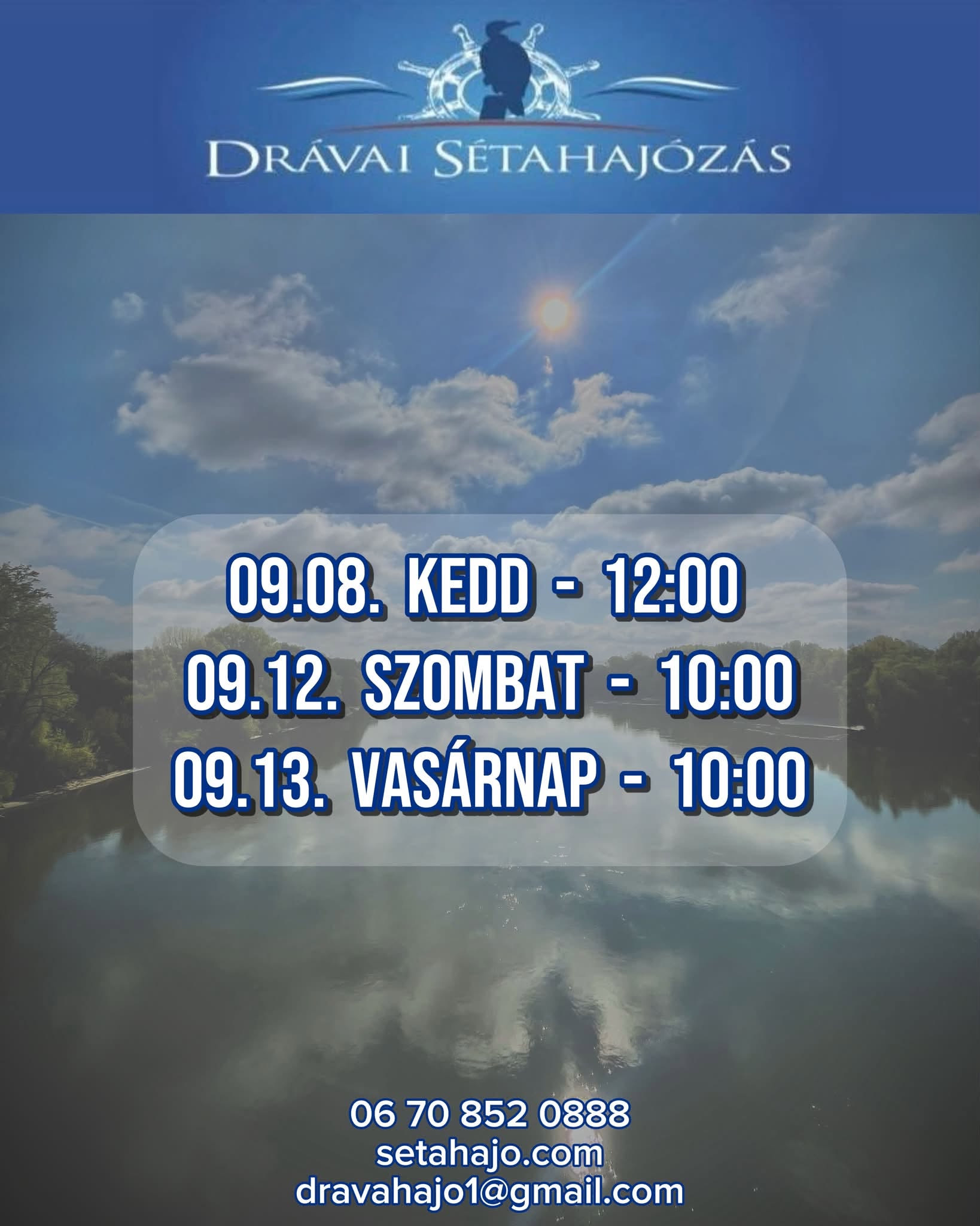 Drávai Sétahajózás