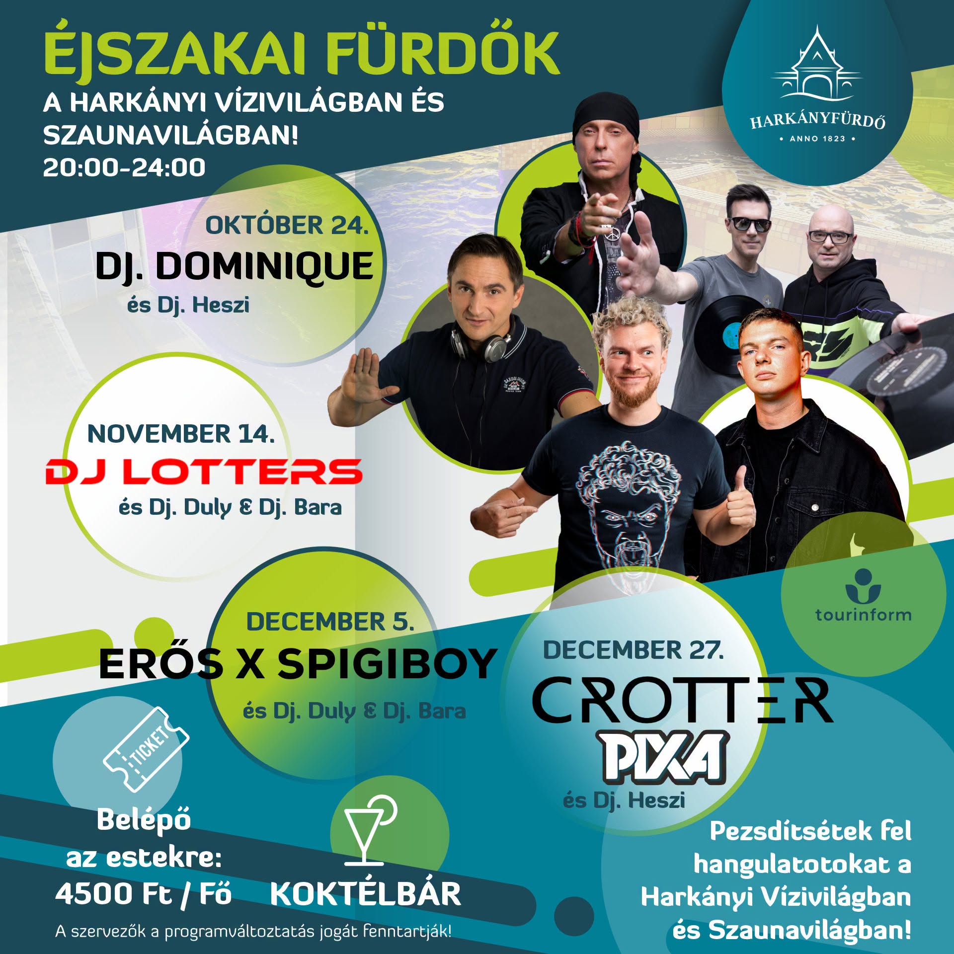 Éjszakai Fürdő Harkányban