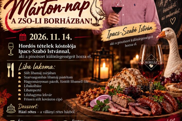 Márton-Nap a Zso-Li Borházban
