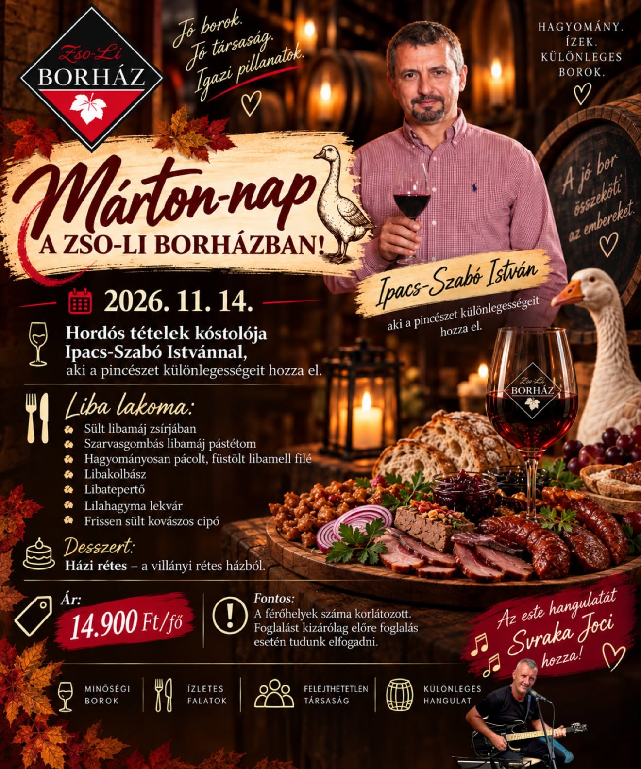 Márton-Nap a Zso-Li Borházban
