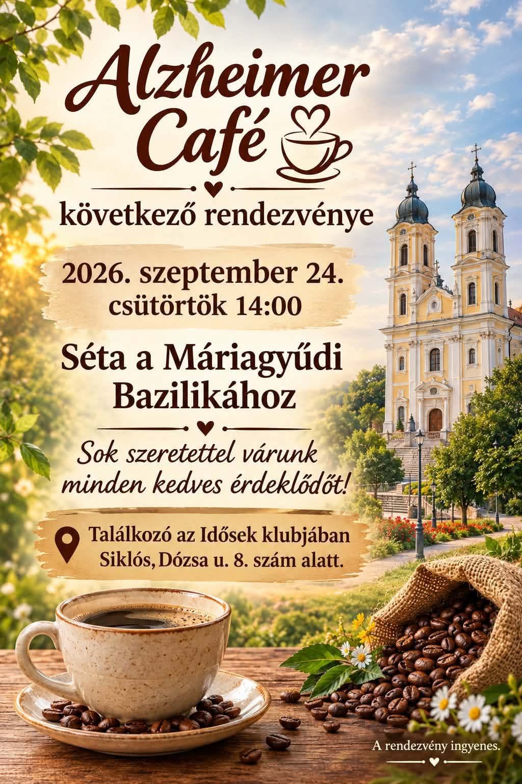 Séta a Máriagyűdi Bazilikához