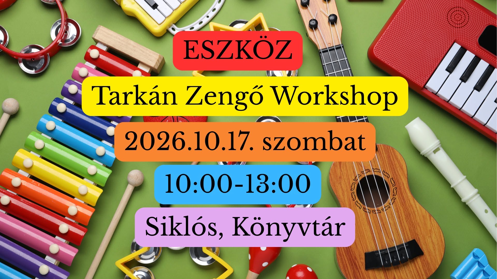 Tarkán-Zengő Workshop - Siklós