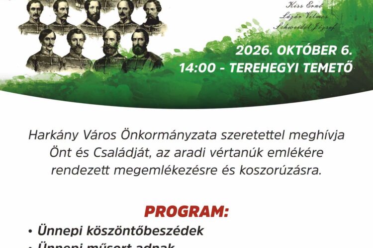 Aradi Vértanúk Emléknapja