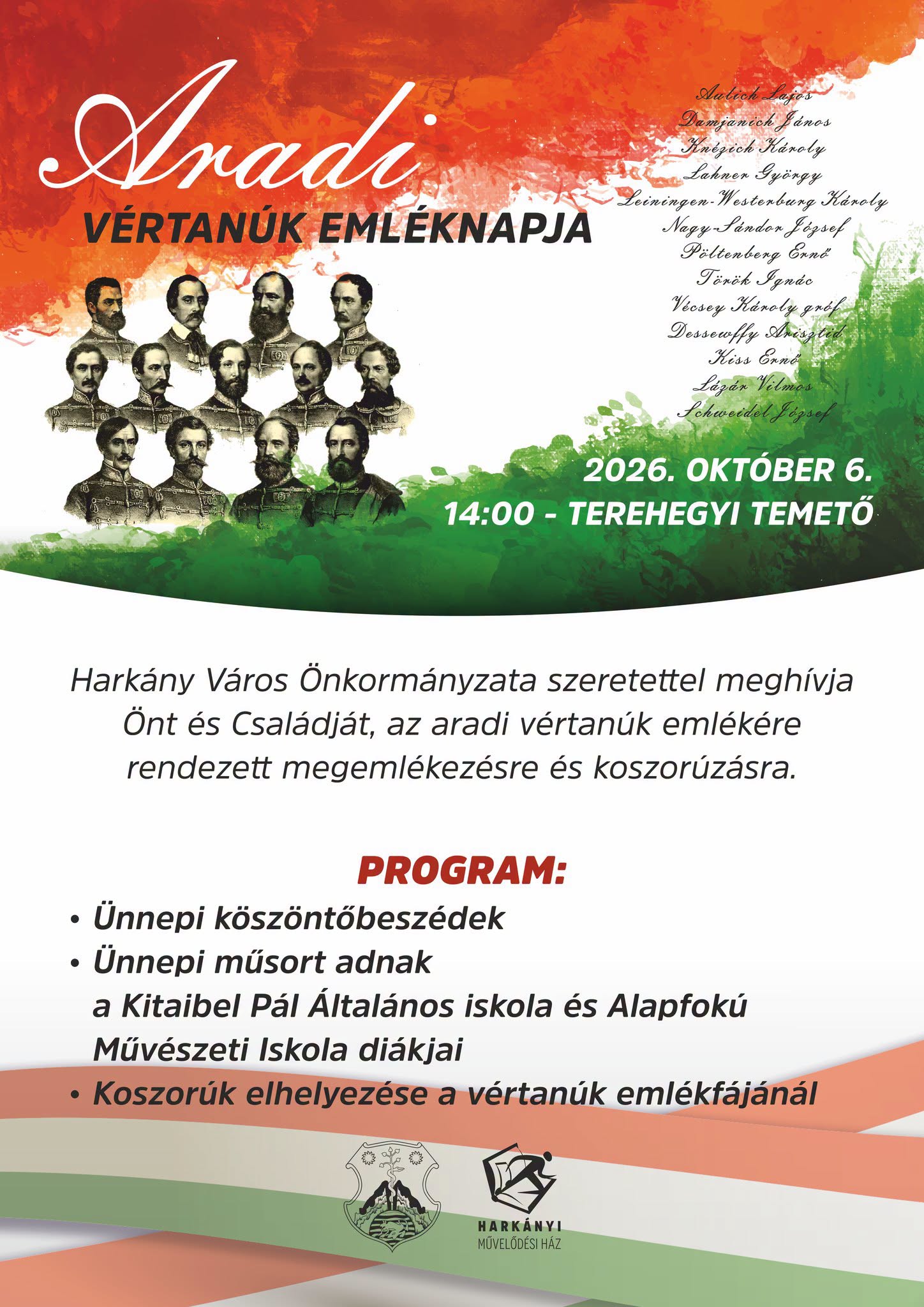 Aradi Vértanúk Emléknapja