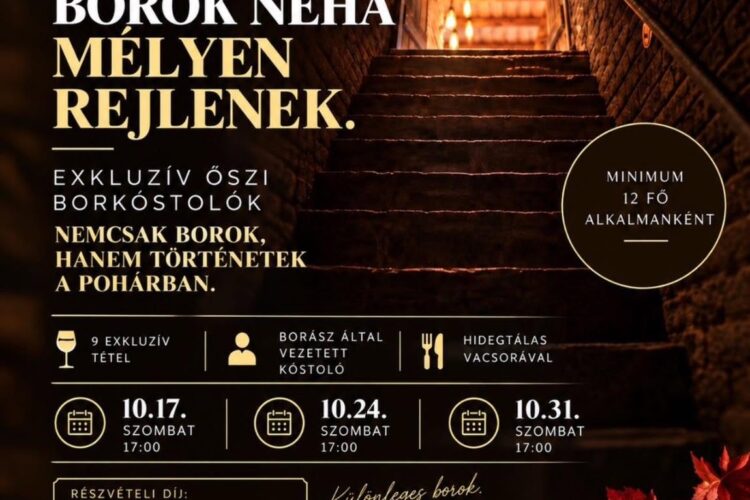 Exkluzív Őszi Borkóstoló