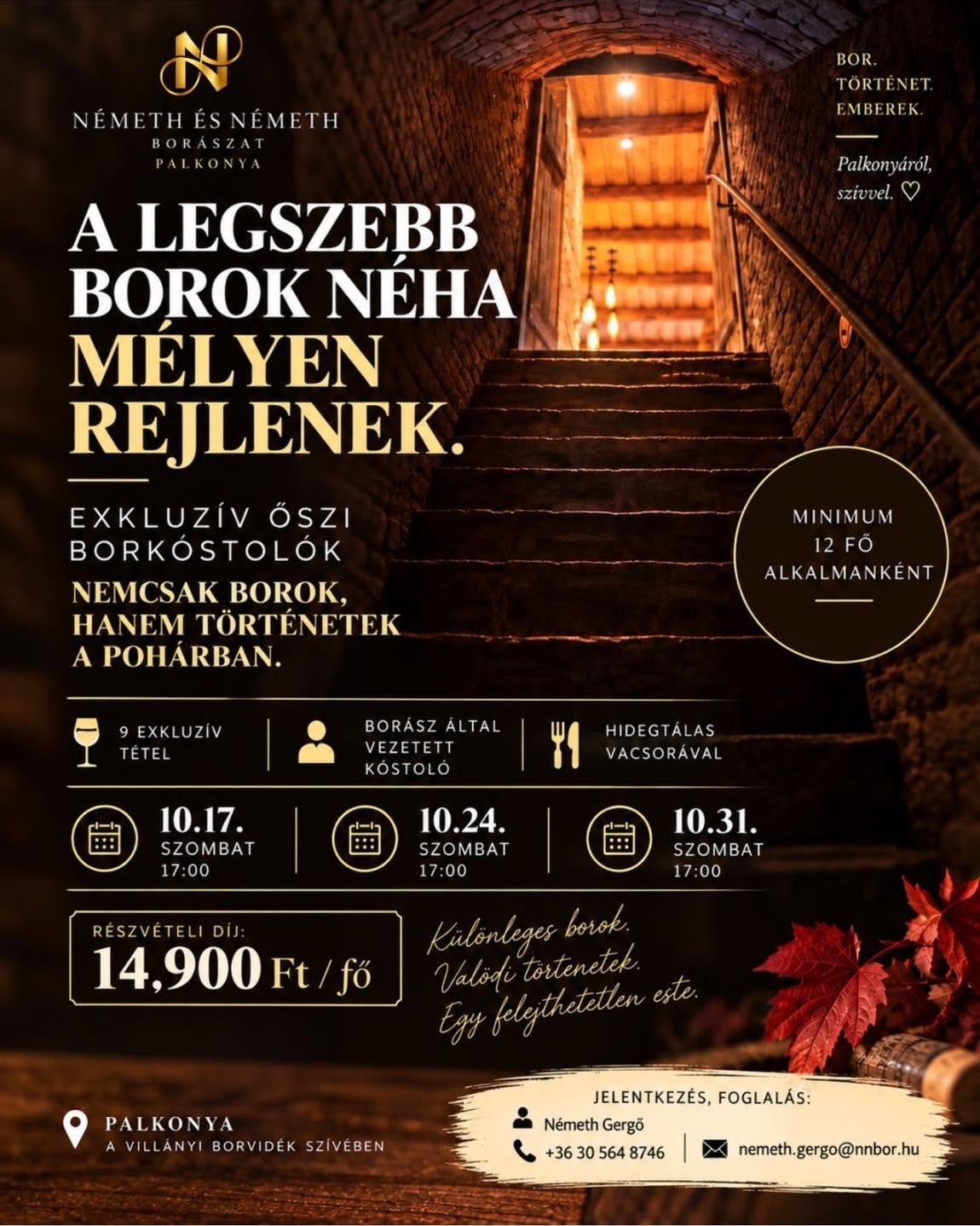Exkluzív Őszi Borkóstoló