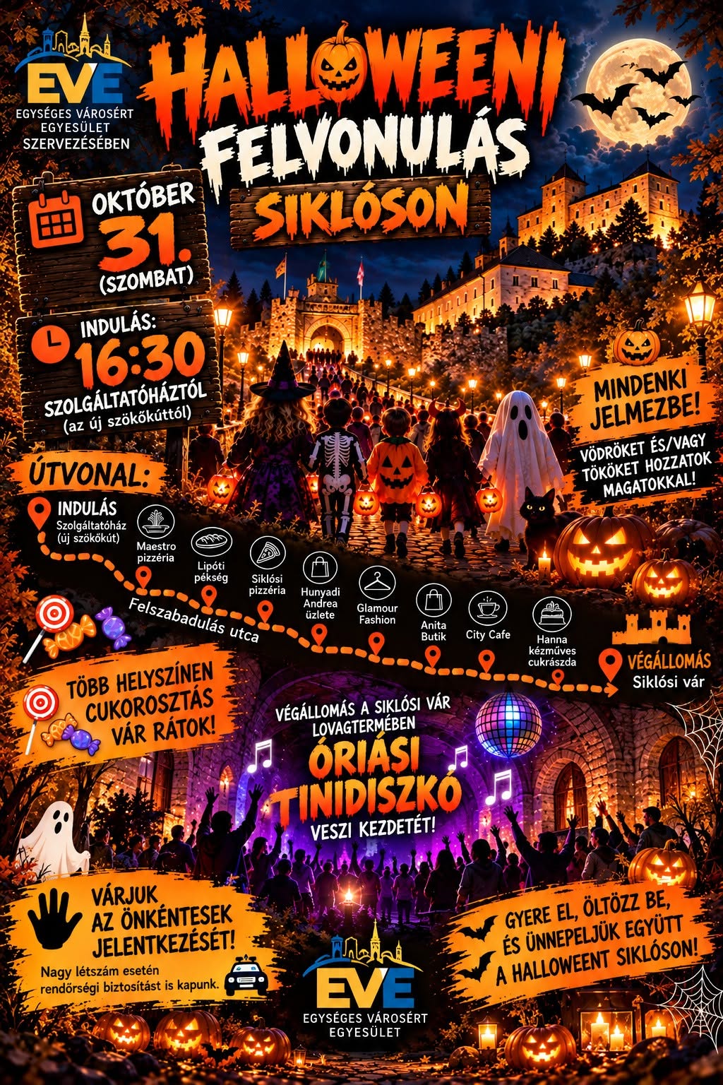 Halloween Felvonulás - Siklós