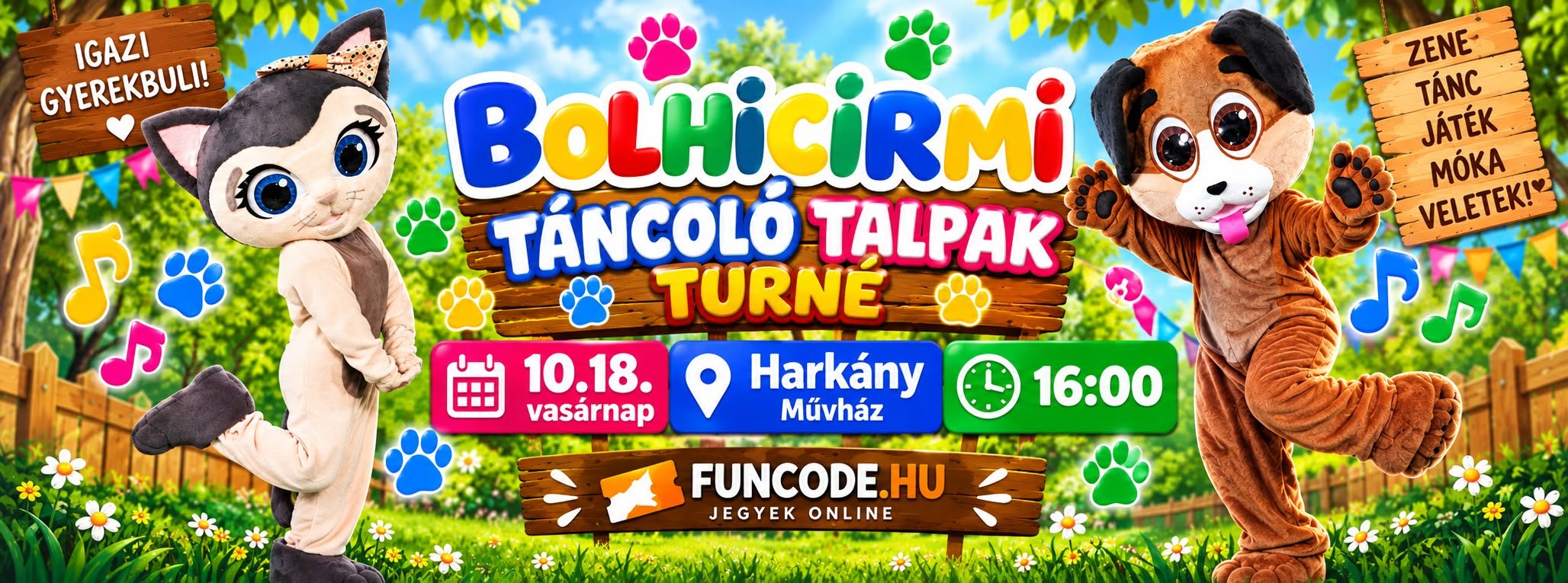 Táncoló Talpak Turné - Harkány